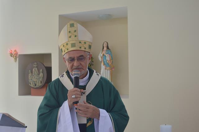 Arcebispo Dom Manoel Delson celebrou Missa no Laureano