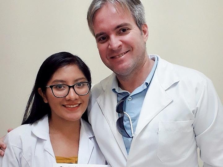 Hospital Napoleão Laureano recebe estudante de medicina do Peru para estágio