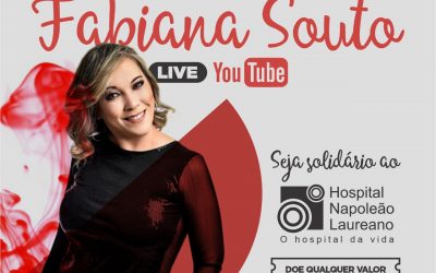 Curada de câncer, cantora que já foi da Banda Magníficos faz live para colaborar com o Hospital Napoleão Laureano