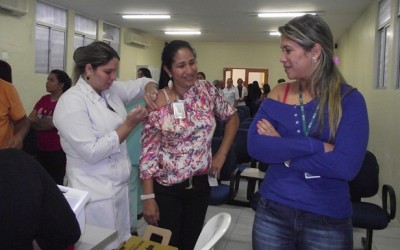 Laureano vacina seus colaboradores contra H1N1
