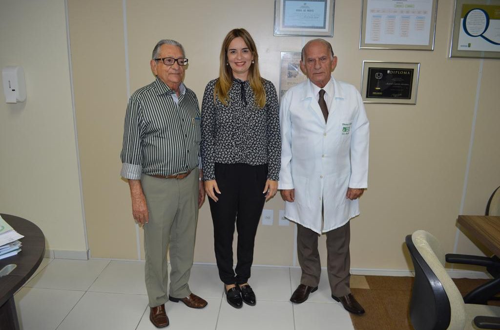 O Hospital Napoleão Laureano recebe a visita da Deputada Estadual Daniella Ribeiro
