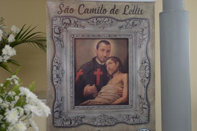 Espaço Ecumênico do Hospital Laureano celebrou uma missa em comemoração ao dia de São Camilo de Lellis