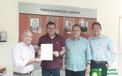 Prefeitura de Cuitegi celebra convênio com Hospital Napoleão Laureano