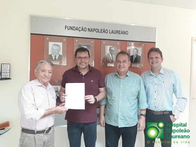 Prefeitura de Cuitegi celebra convênio com Hospital Napoleão Laureano