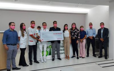 Hospital Napoleão Laureano Recebe doação da Rede Raia