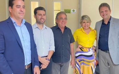 Deputado estadual Michel Henrique visita HNL e reafirma compromisso contra o câncer