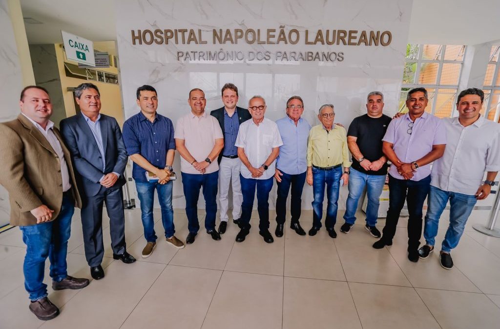 Prefeito Cícero Lucena libera mais de R$ 1,7 milhão em emendas cidadãs para o Hospital Laureano