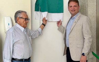 Laureano inaugura novo elevador adquirido com recursos próprios do hospital
