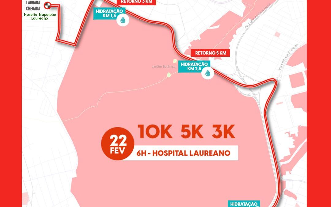 Percurso da Corrida do Laureano é oficialmente liberado